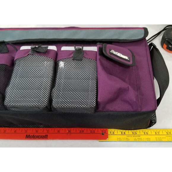 ArtBin Shoulder Strap Totes-multi Functional Tote Art Bag Purple Craft Tote - Picture 4 of 11